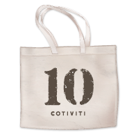 A Feed10 tote bag